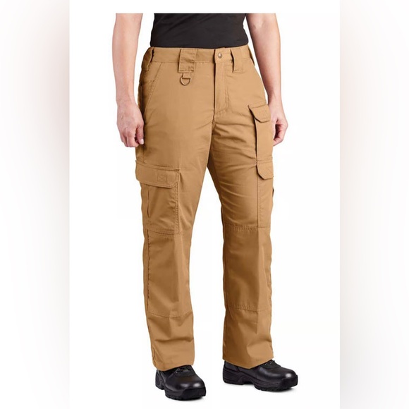Propper NWT Women's Tan ulnhemmed Tactical Pants size 8 - Picture 3 of 15